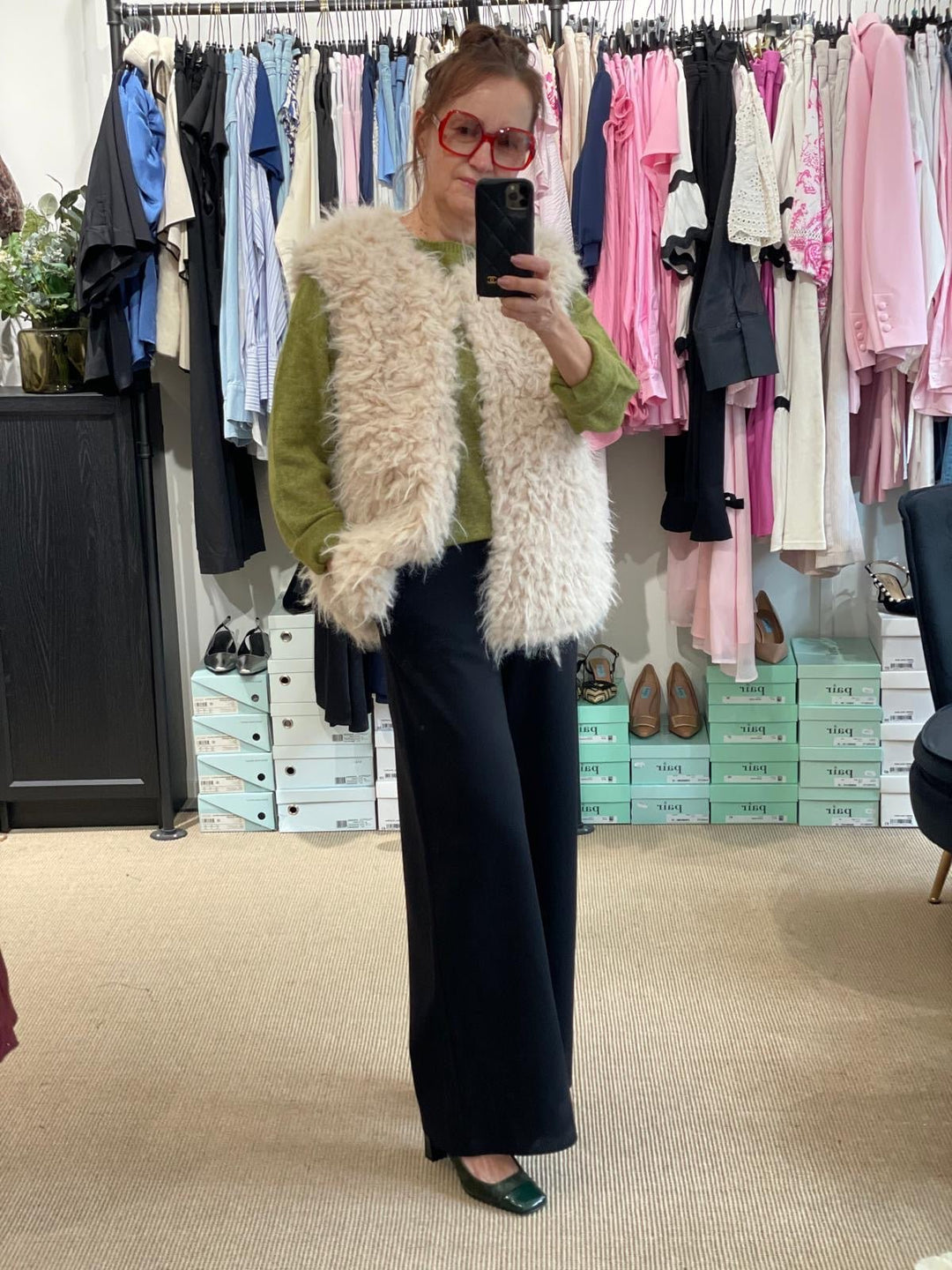 Niccolei Leveälahkeinen Housu Black - Niccolei - My Milou