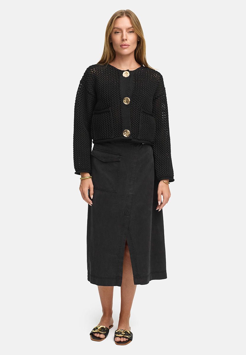 Noir Fishnet Neulosjakku Black - CATNOIR - My Milou