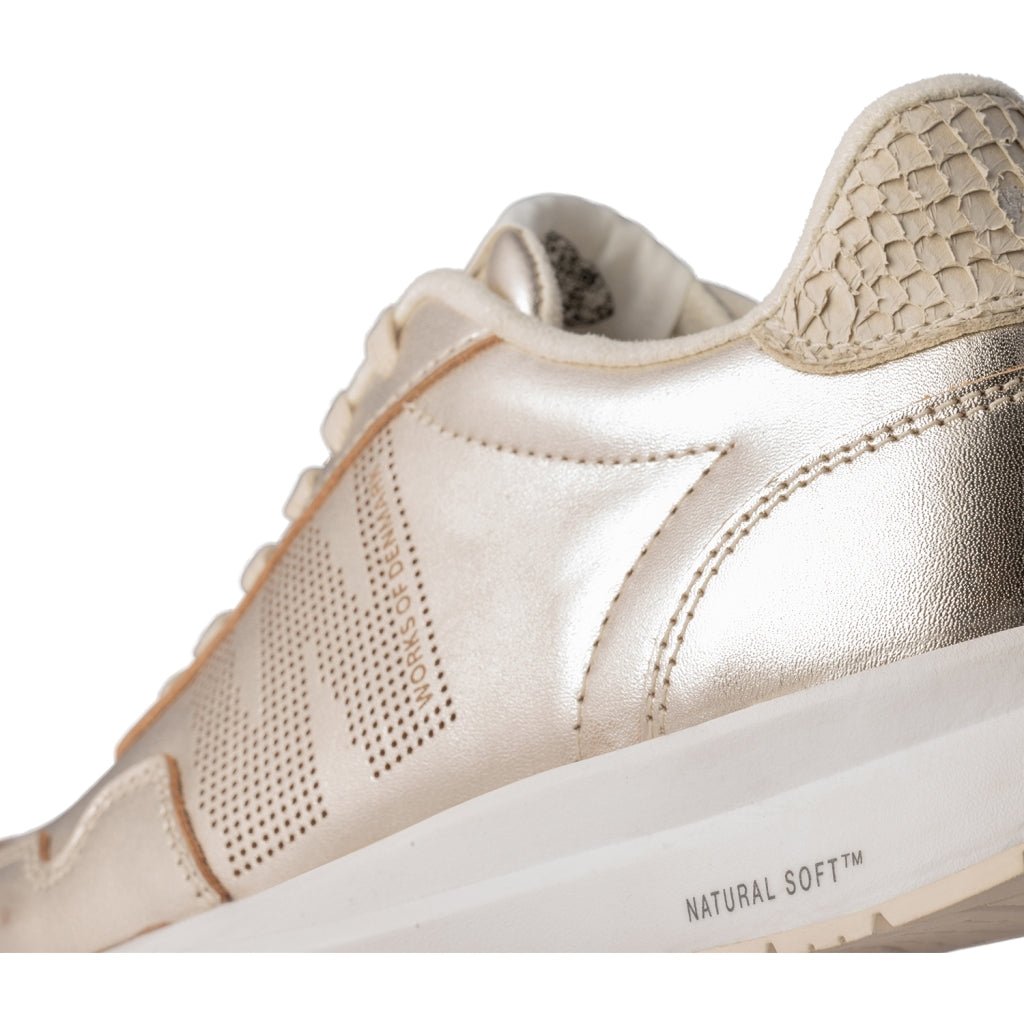 Nora Natural Soft Metallic Gold - Woden - My Milou