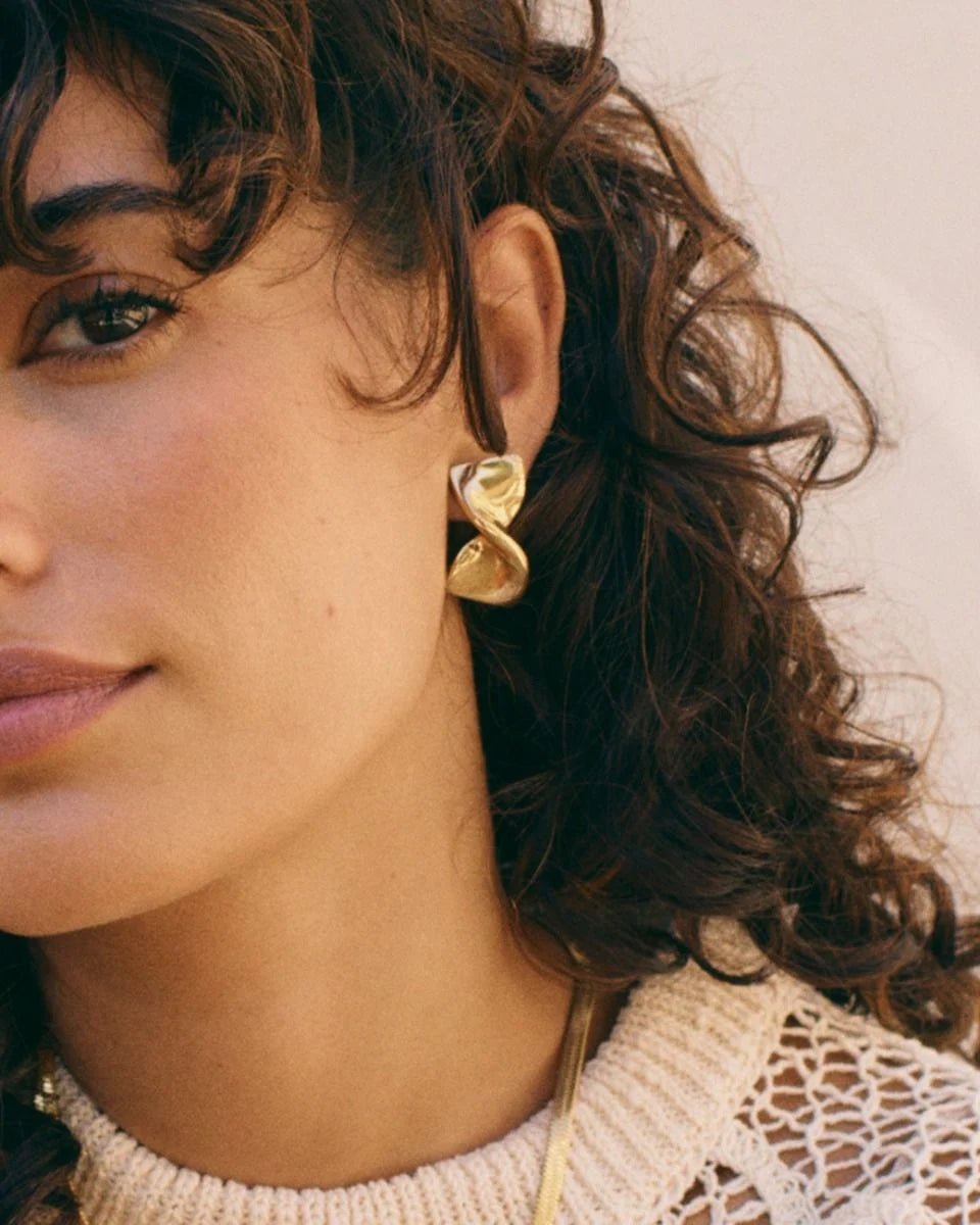 Nuvole Studs L Gold - EDBLAD - My Milou