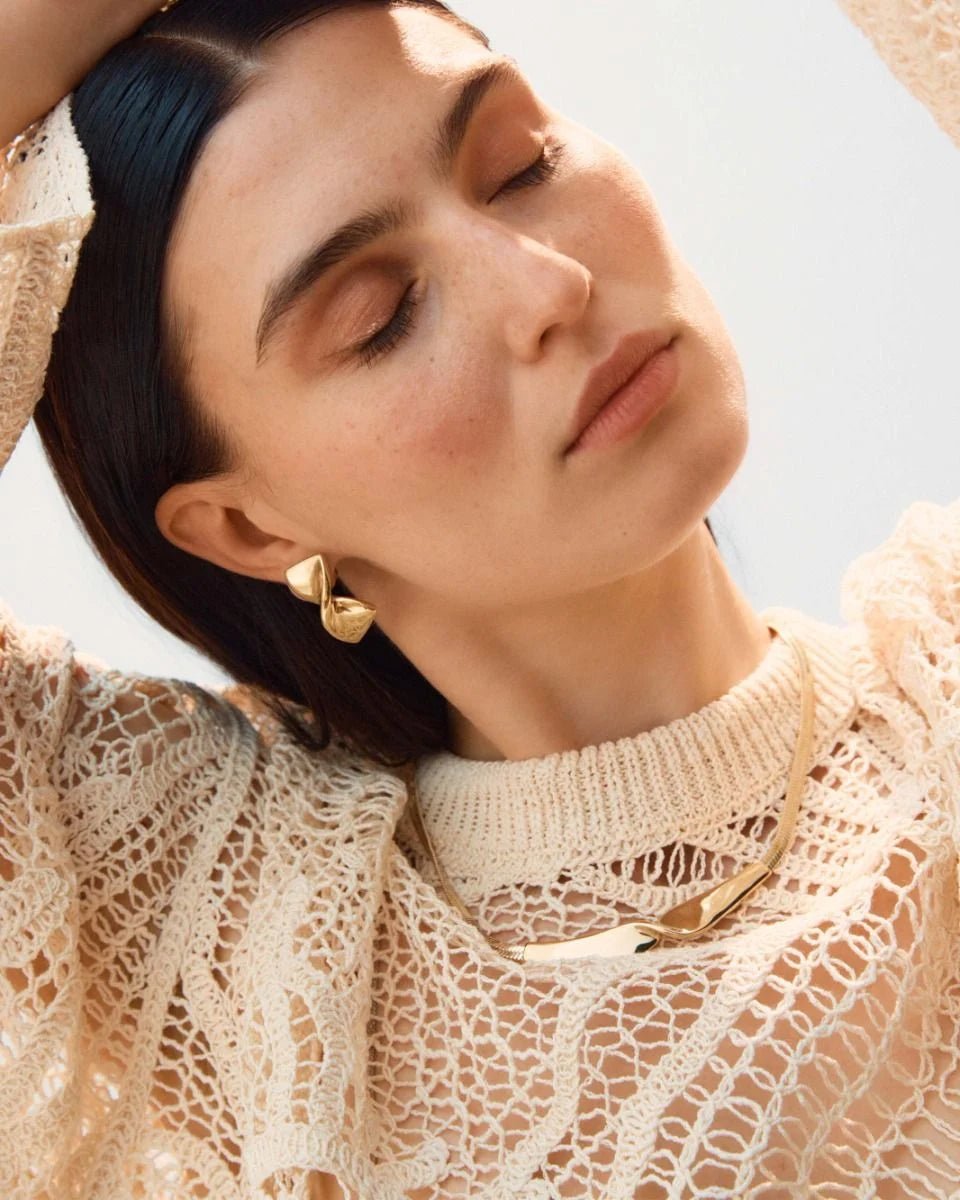 Nuvole Studs L Gold - EDBLAD - My Milou