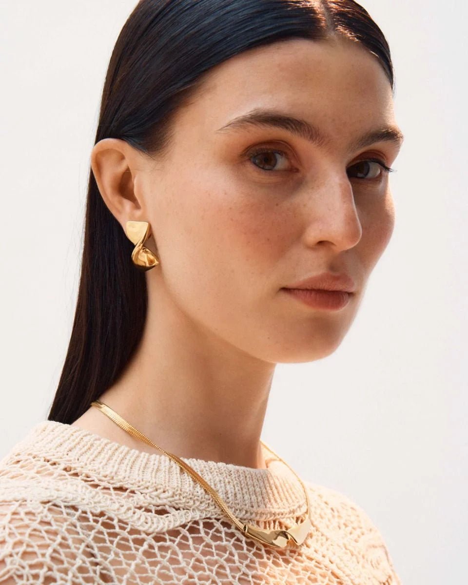 Nuvole Studs L Gold - EDBLAD - My Milou