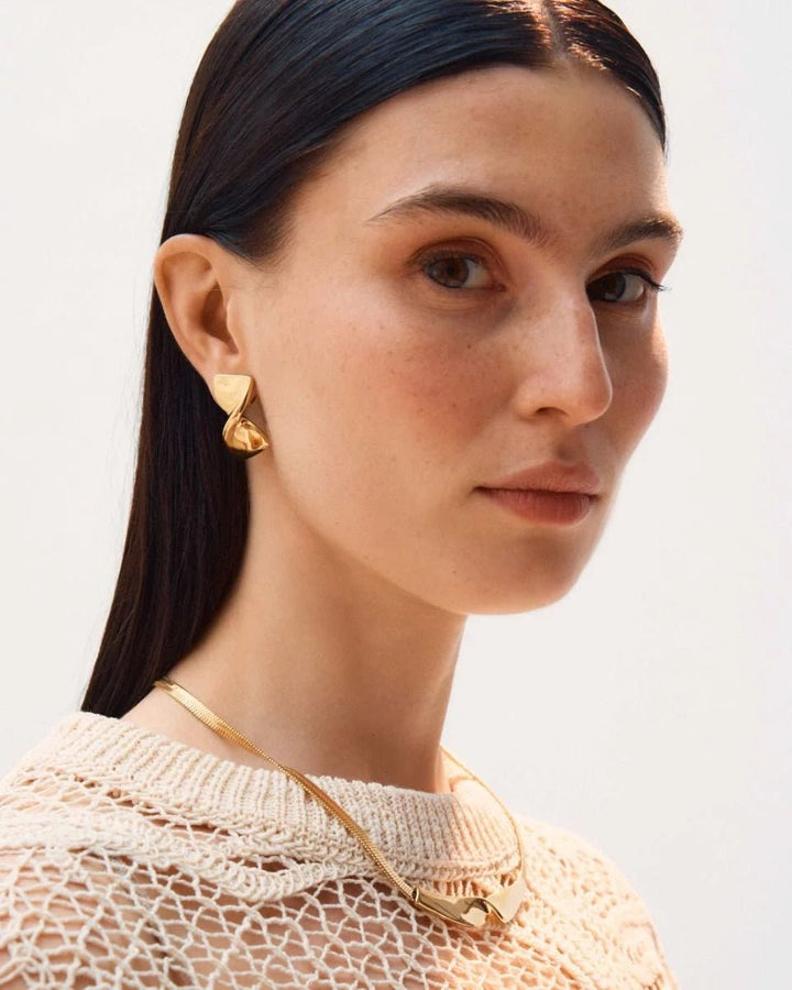 Nuvole Studs L Gold - EDBLAD - My Milou