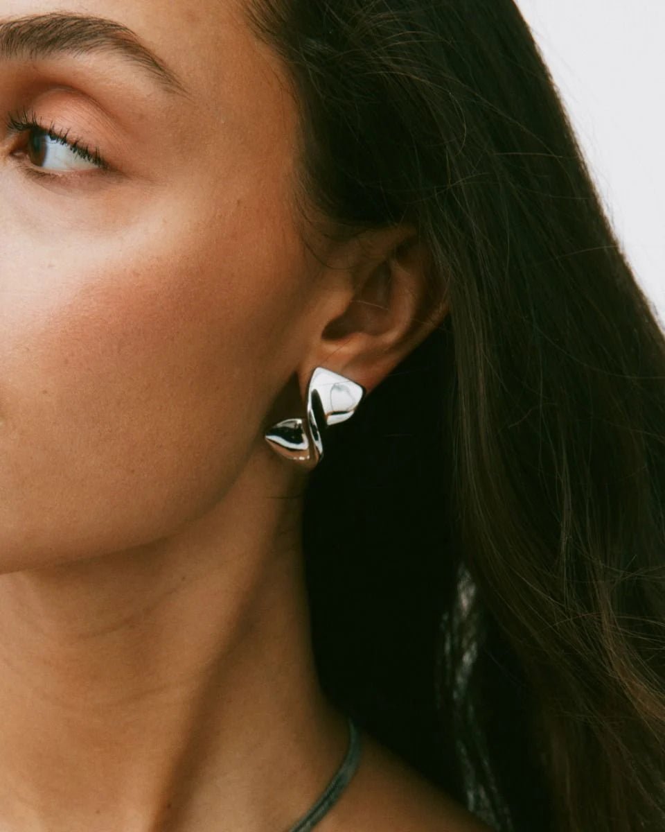 Nuvole Studs L Steel - EDBLAD - My Milou