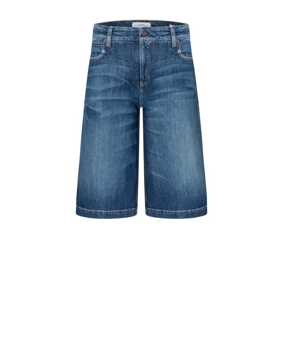 Palazzo Bermuda Shortsit Salty Dark Fade Blue - Cambio - My Milou