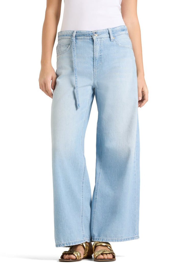 Palazzo Cropped Farkut Blue Mirage - Cambio - My Milou