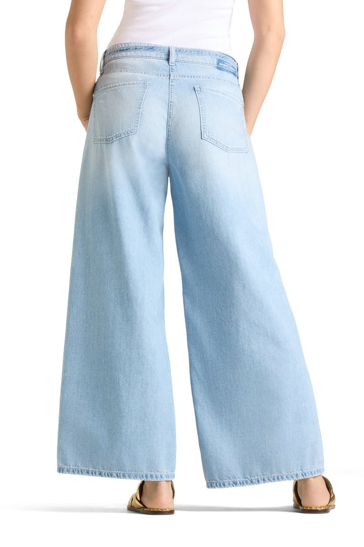 Palazzo Cropped Farkut Blue Mirage - Cambio - My Milou