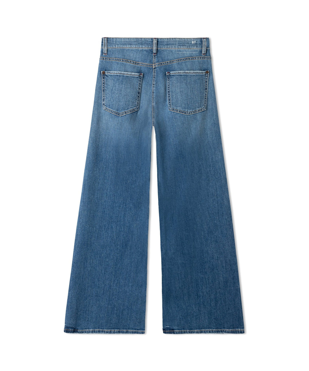 Palazzo Flare Farkut Slub Mid Used - Cambio - My Milou