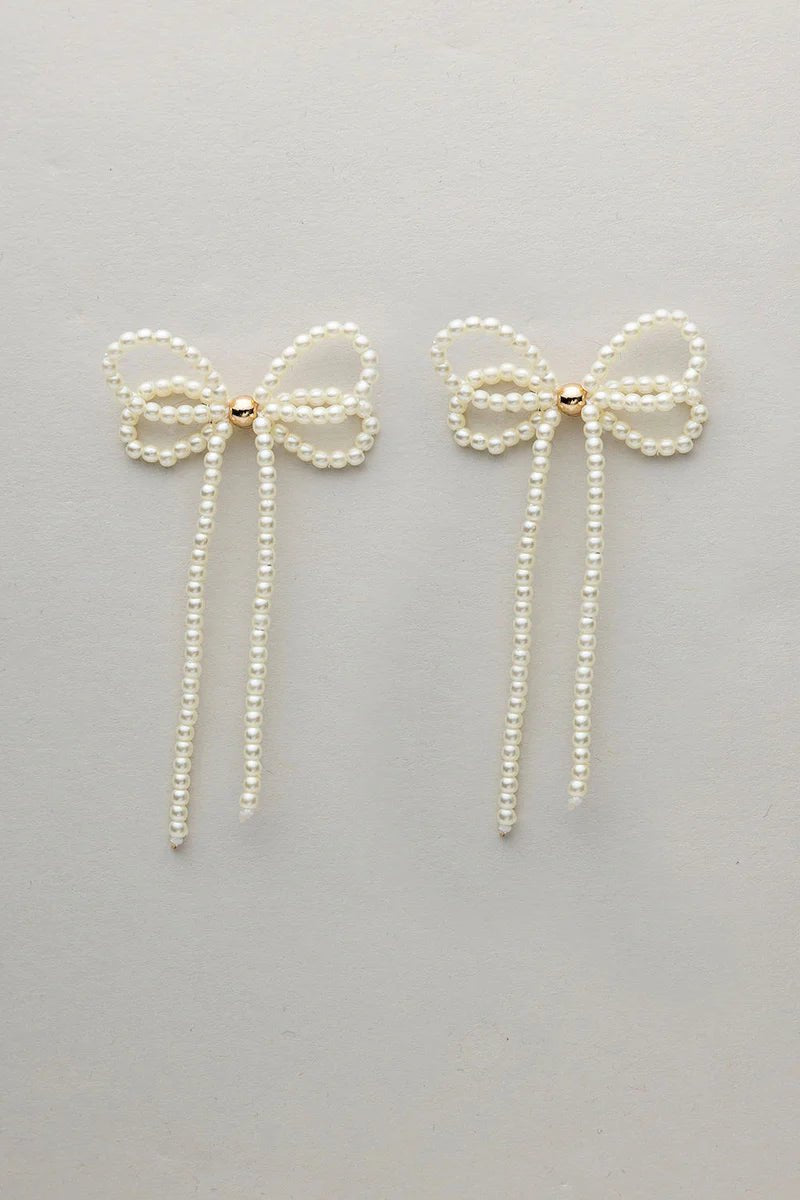 Pearl Bow Korvakorut - BOW19 - My Milou