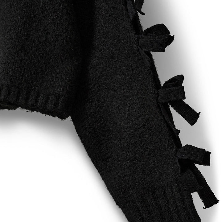 Permelisw Bow Neulepusero Black - Sofie Schnoor - My Milou