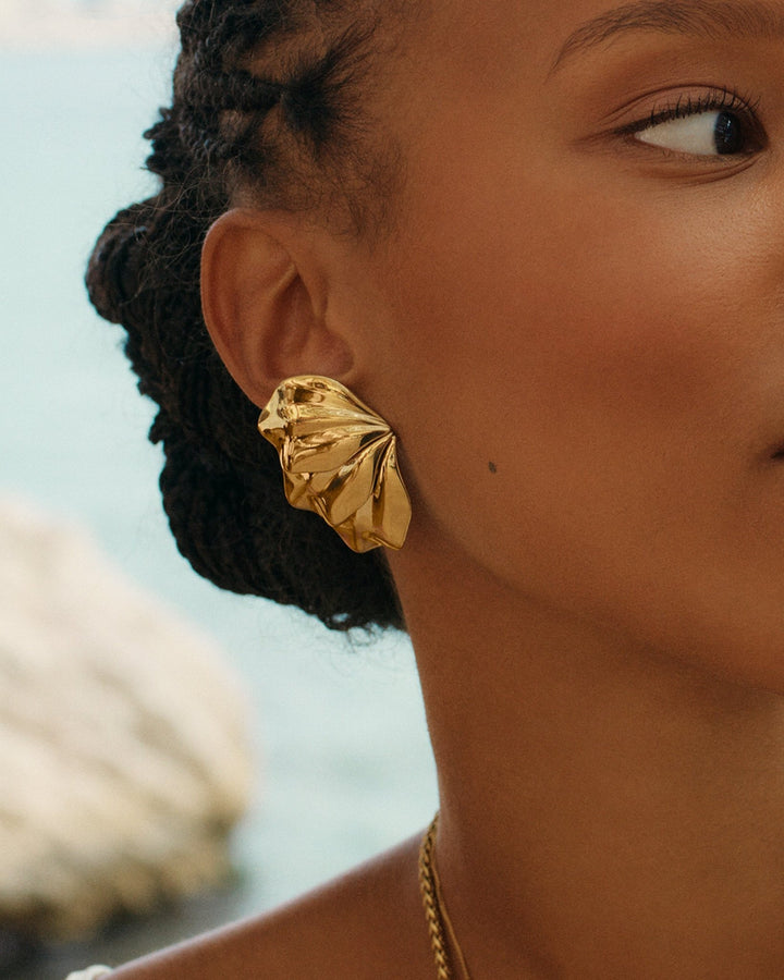 Petal Korvakorut L Gold - EDBLAD - My Milou