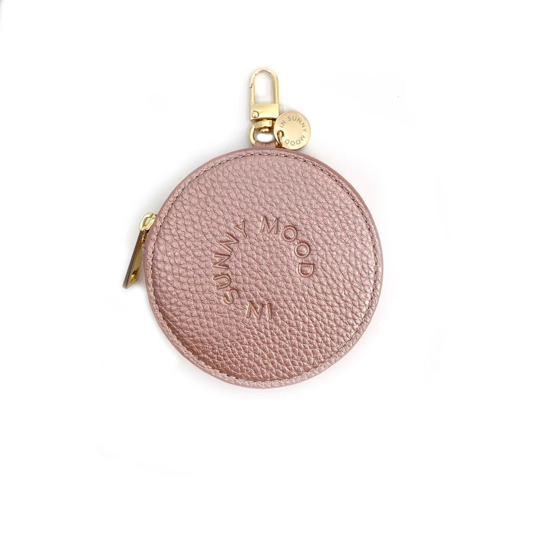 Phone Pouch Round Metallic Pink - IN SUNNY MOOD - My Milou