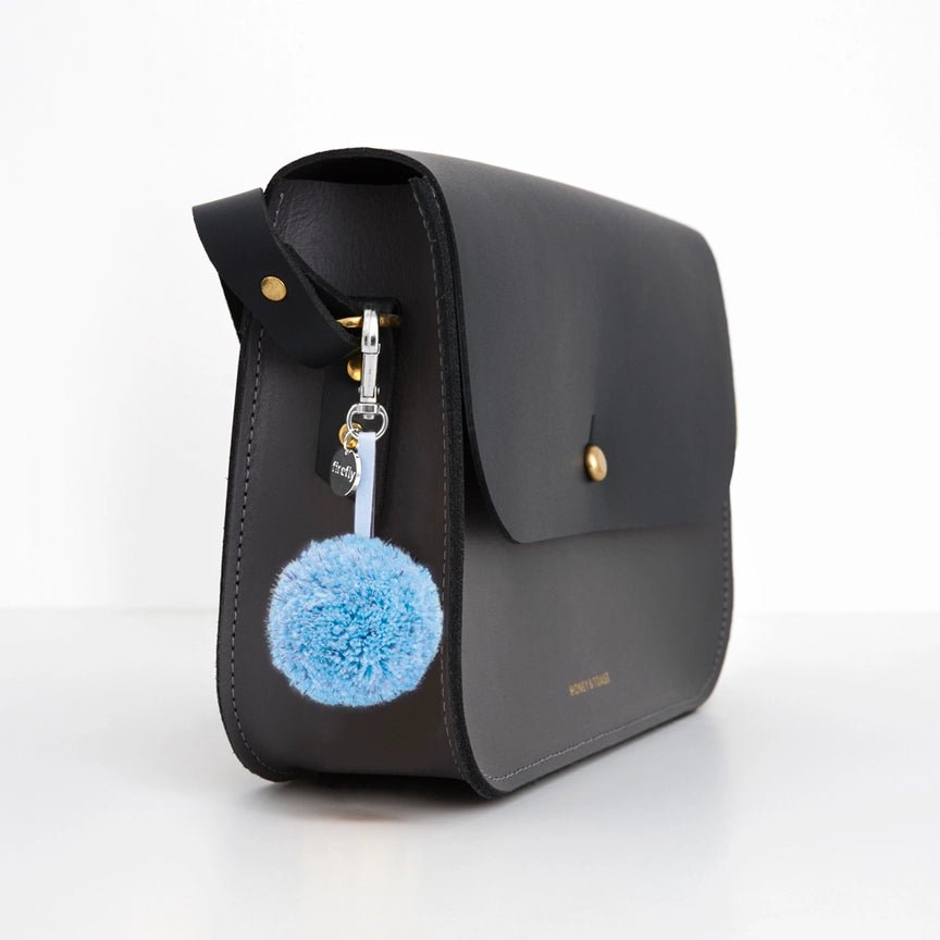 Pom Pom Ball Heijastin Baby Blue - Firefly Reflectors - My Milou