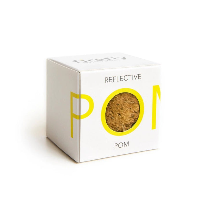 Pom Pom Ball Heijastin Citron - Firefly Reflectors - My Milou