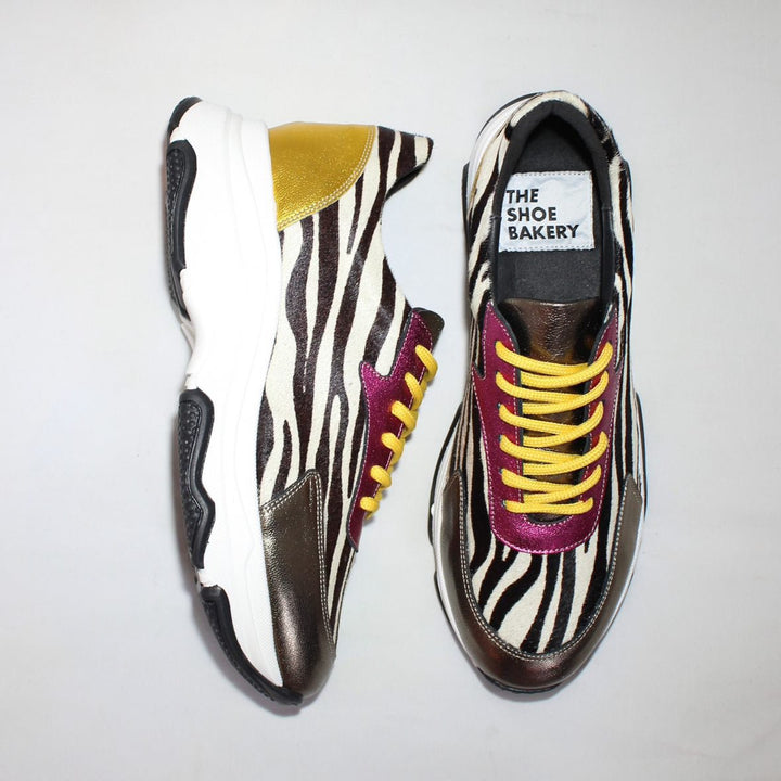 Poppy Sneaker Zebra - The Shoe Bakery - My Milou