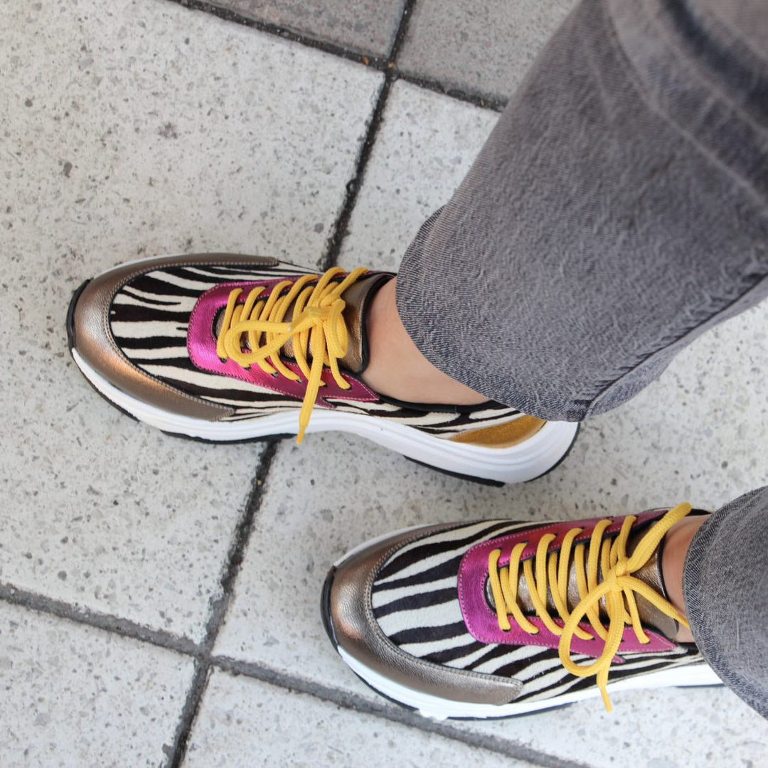 Poppy Sneaker Zebra - The Shoe Bakery - My Milou