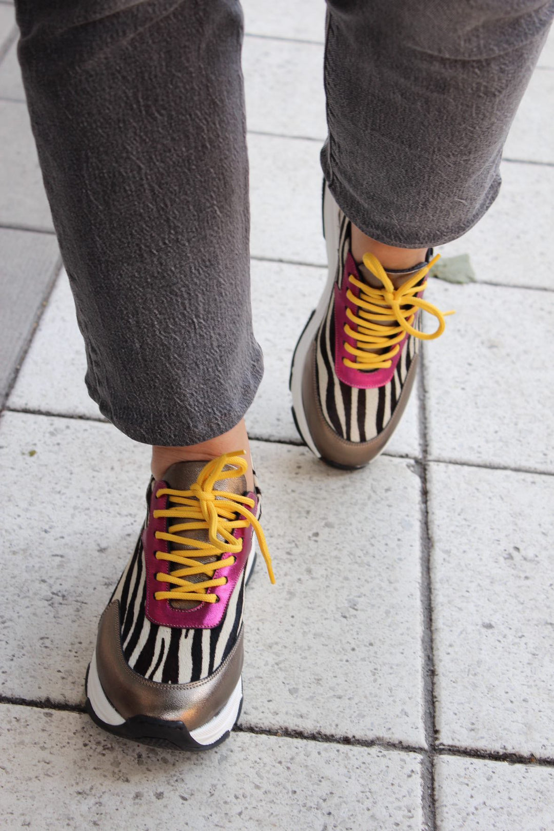Poppy Sneaker Zebra - The Shoe Bakery - My Milou
