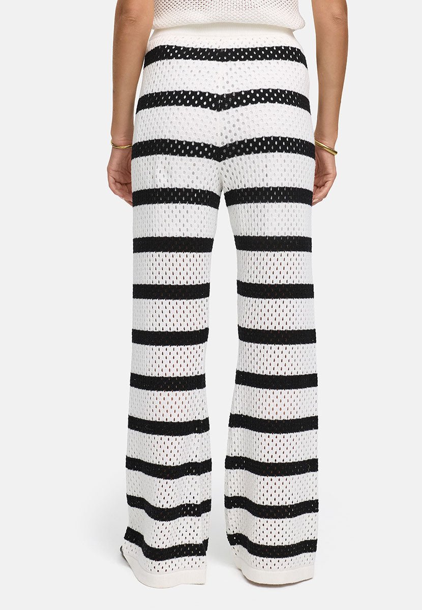 Riviera Knit Housut Black/White - CATNOIR - My Milou