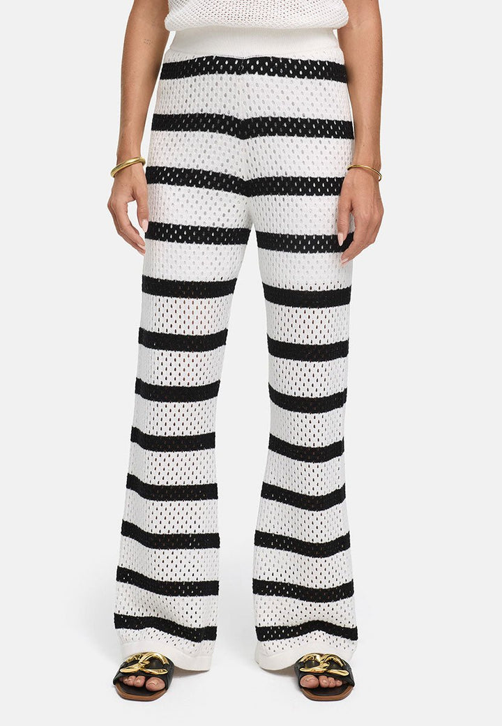 Riviera Knit Housut Black/White - CATNOIR - My Milou