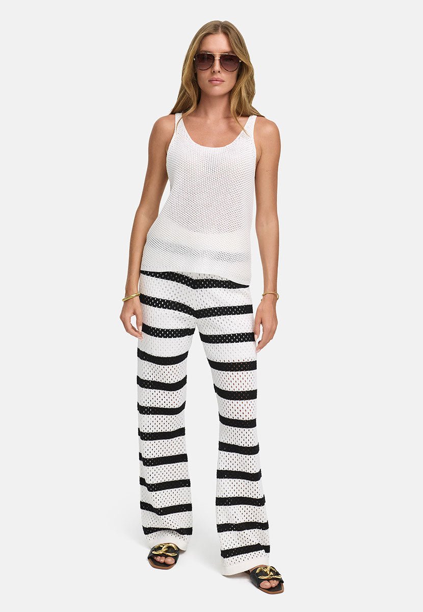 Riviera Knit Housut Black/White - CATNOIR - My Milou
