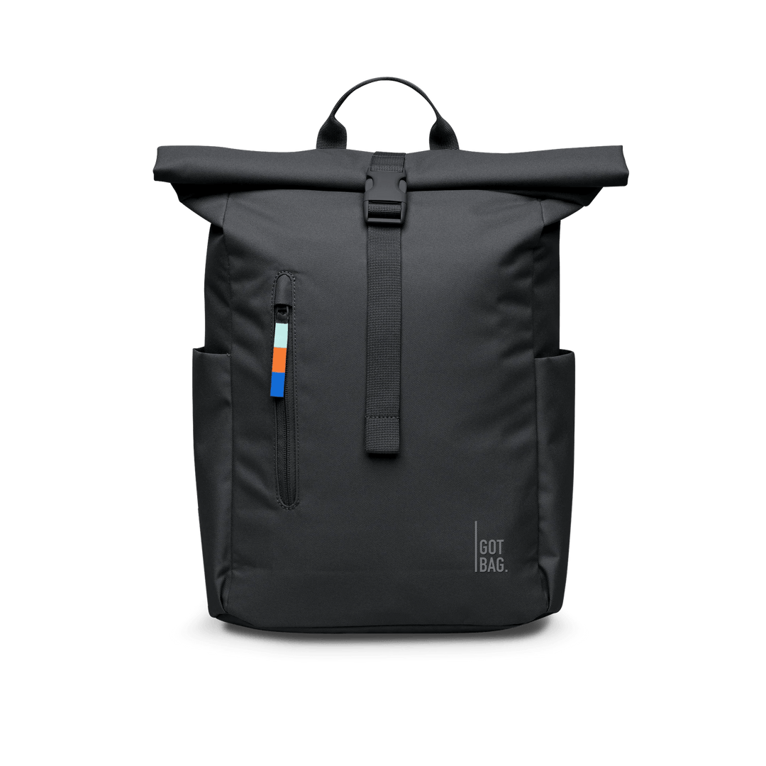 Rolltop Easy Small Reppu Black - GOT BAG. - My Milou