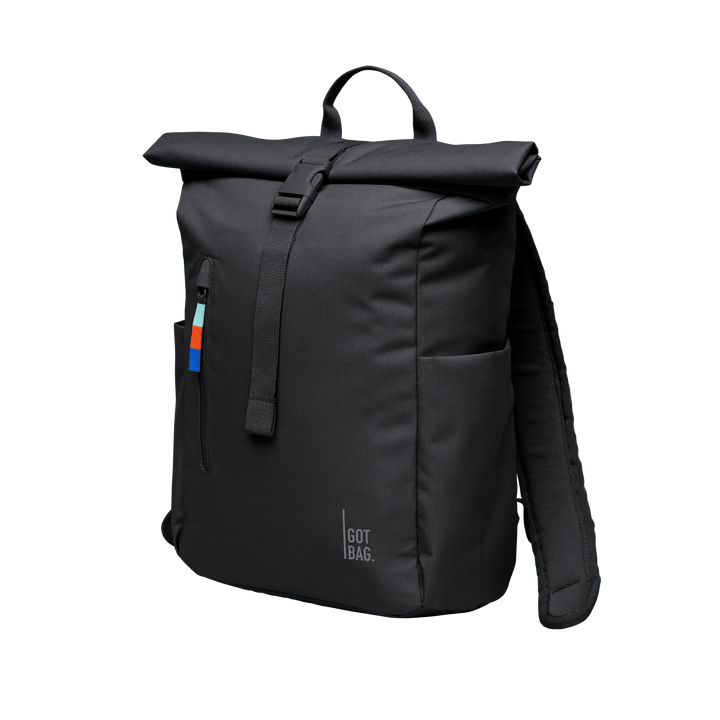Rolltop Easy Small Reppu Black - GOT BAG. - My Milou