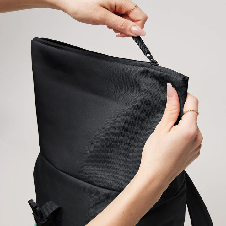 Rolltop Easy Small Reppu Black - GOT BAG. - My Milou