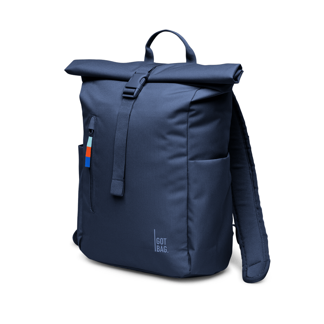Rolltop Easy Small Reppu Deep Ocean - GOT BAG. - My Milou