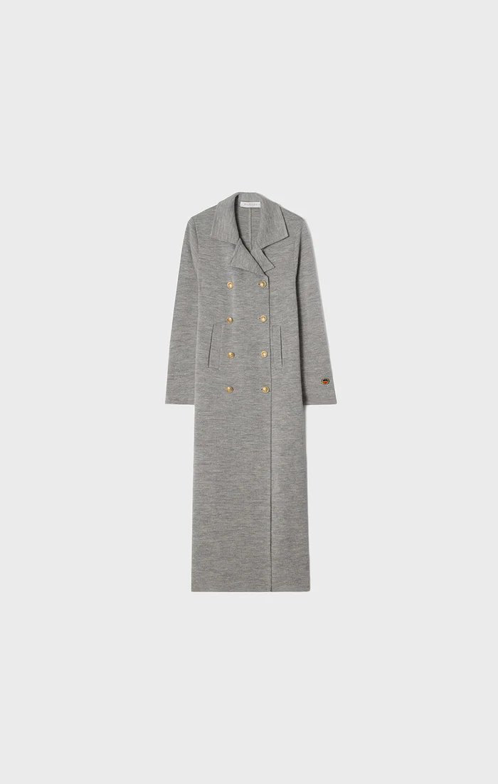 ROMA Coat Light Grey - Busnel - My Milou