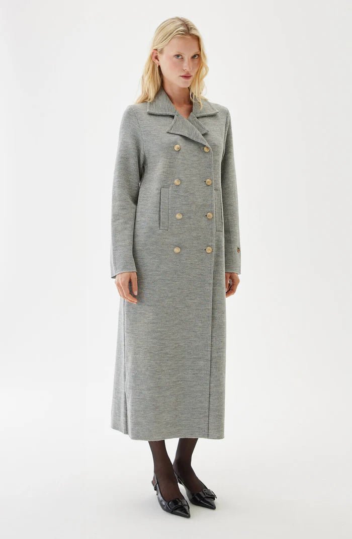 ROMA Coat Light Grey - Busnel - My Milou