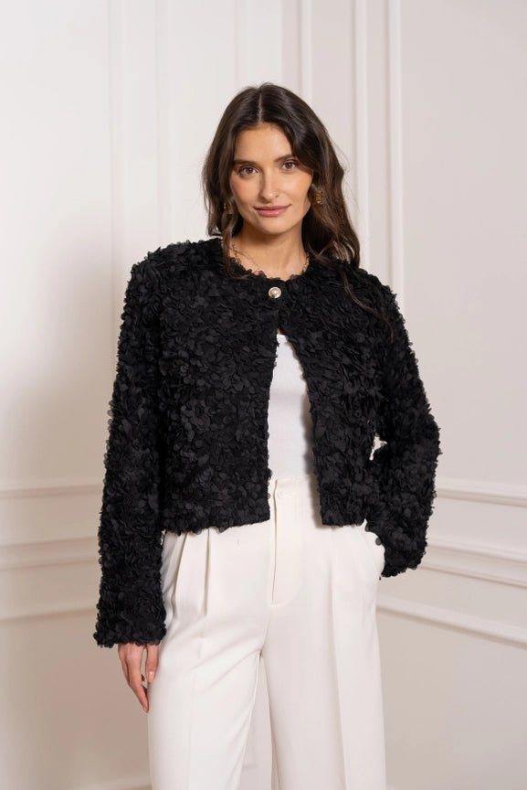 Rosalia Floral Structured Jacket - CHOKLATE PARIS - My Milou