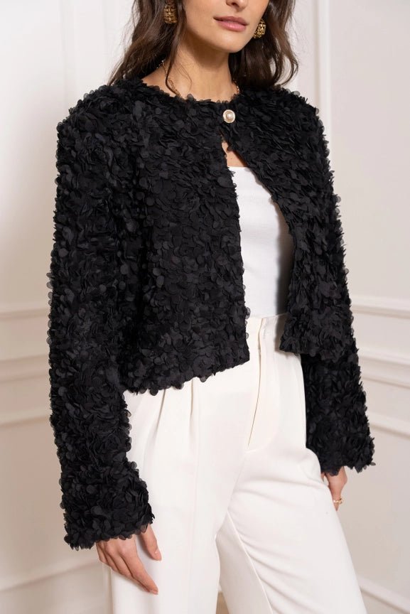 Rosalia Floral Structured Jacket - CHOKLATE PARIS - My Milou