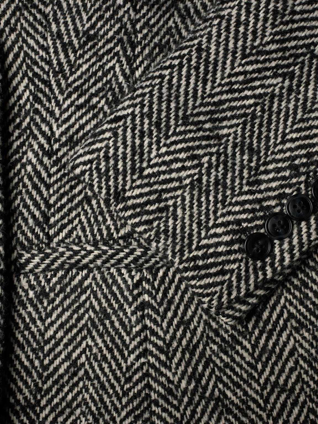 RWLevi Takki Black w/ Ivory stripe - Rosemunde - My Milou