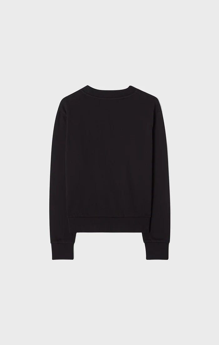 Samantha Embroidered Sweatshirt Black - Busnel - My Milou