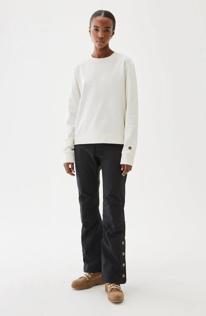 Samantha Embroidered Sweatshirt Ecru - Busnel - My Milou