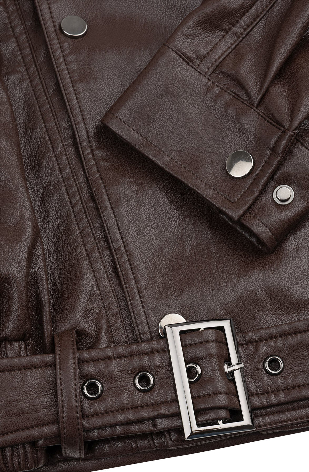 Samille Tekonahkatakki Dark Brown - AMAYA AMSTERDAM - My Milou