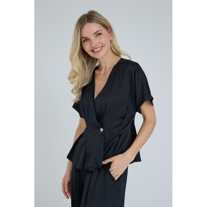 Sateen Pusero Black - A-VIEW - My Milou