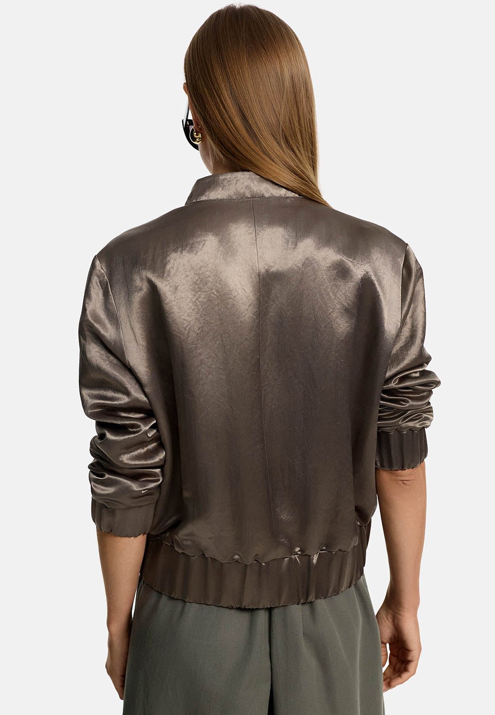 Satin Bomber Takki Olive - CATNOIR - My Milou