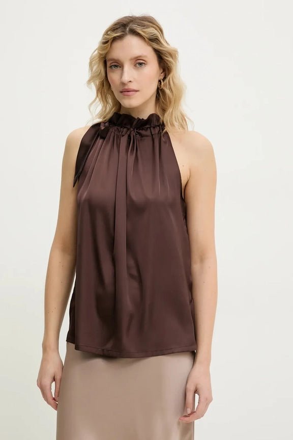 Satin Elisabeth Toppi Choco One Size - CHOKLATE PARIS - My Milou