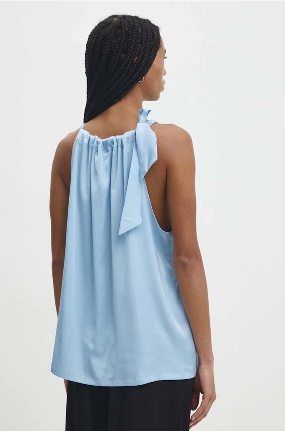 Satin Elisabeth Toppi Light Blue - CHOKLATE PARIS - My Milou