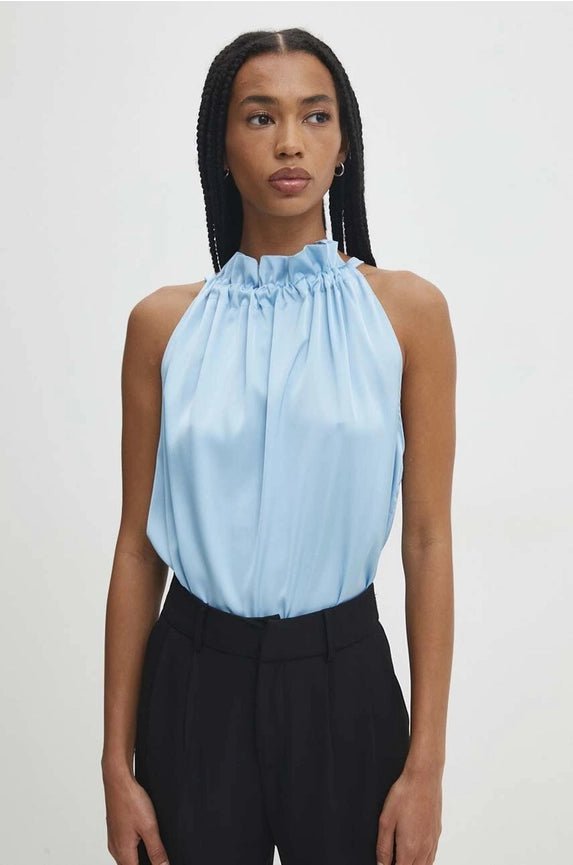 Satin Elisabeth Toppi Light Blue - CHOKLATE PARIS - My Milou
