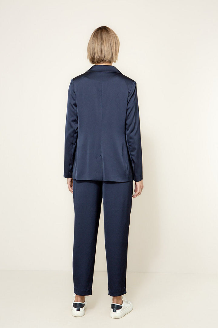 Satin Luxe Bleiseri Navy - CATNOIR - My Milou