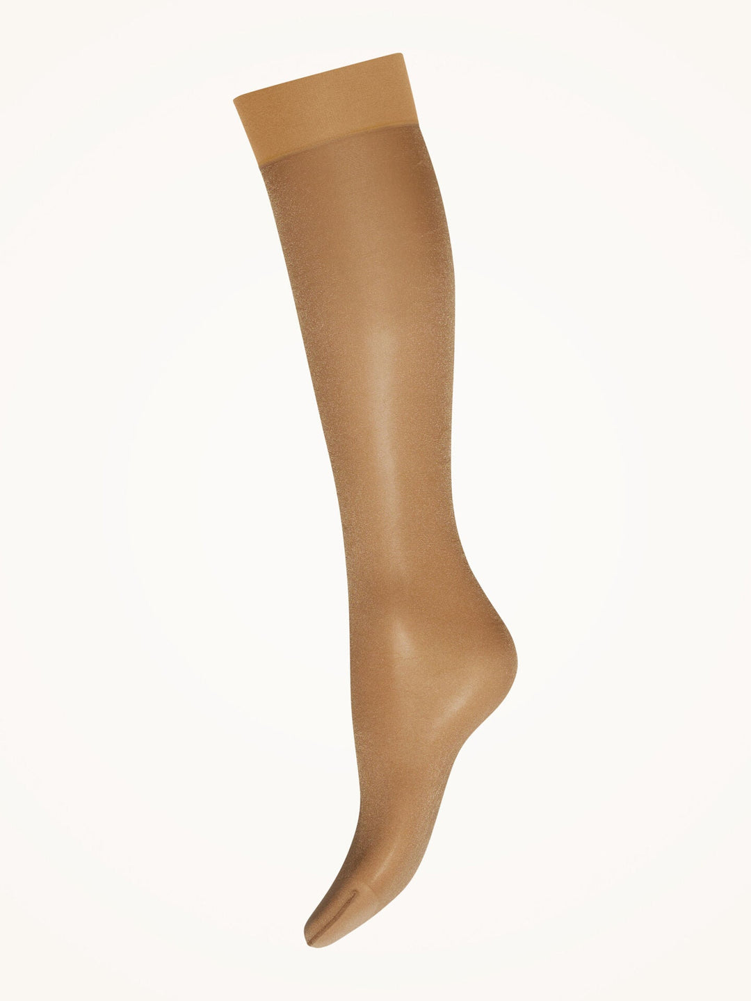 Satin Touch Knee - Highs Caramel - Wolford - My Milou