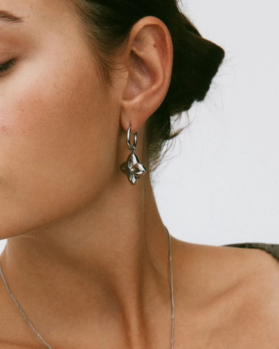 Scala Hoops L Silver - EDBLAD - My Milou