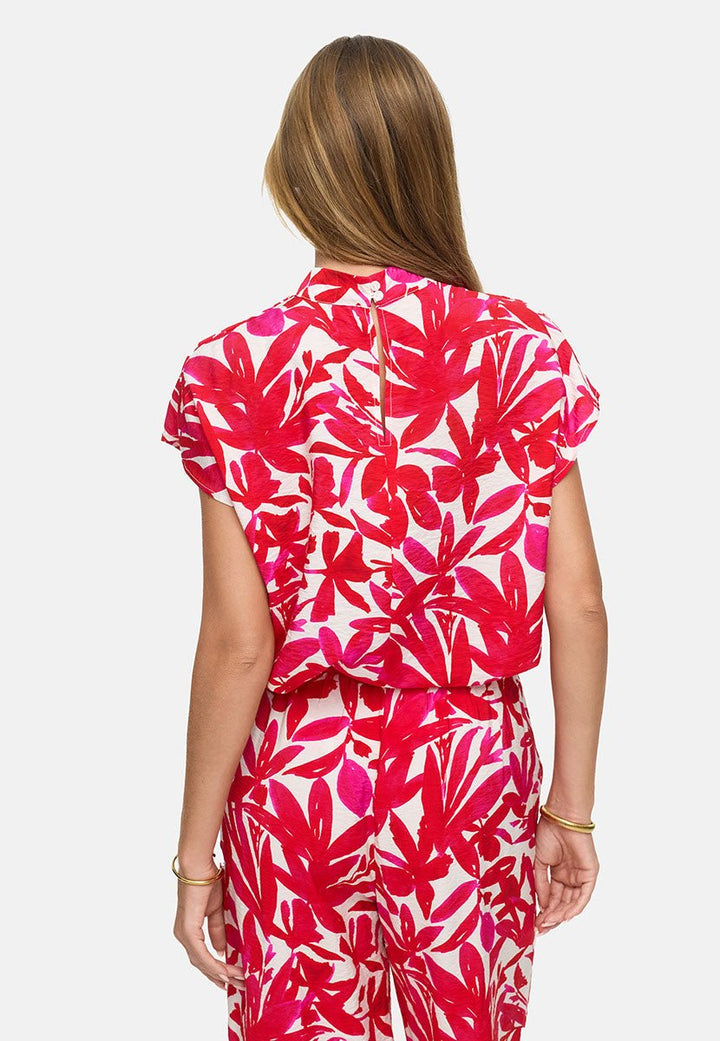 Scarlet Bloom Pusero Pink Leaves - CATNOIR - My Milou