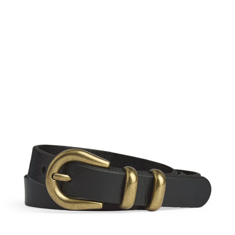 ScarletMBG Belt Black w/Br. Gold - Markberg - My Milou