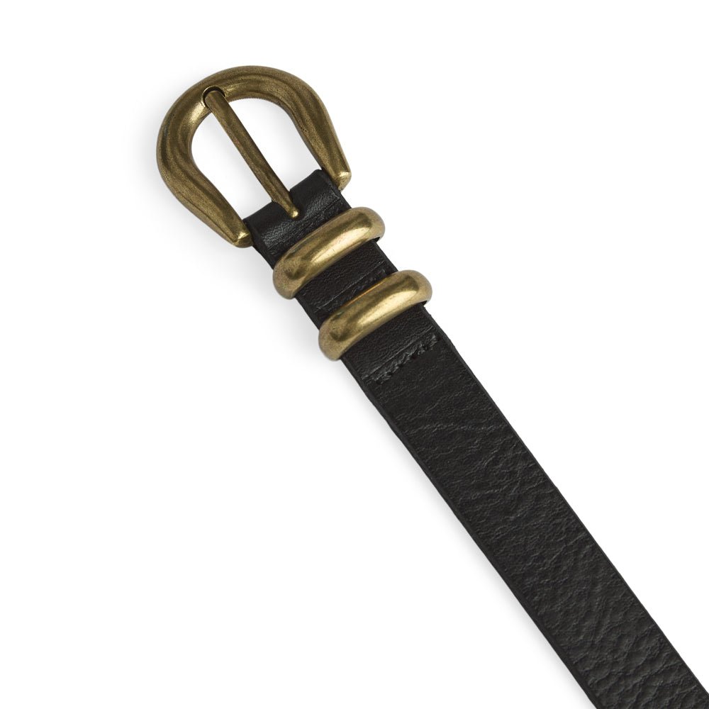 ScarletMBG Belt Black w/Br. Gold - Markberg - My Milou
