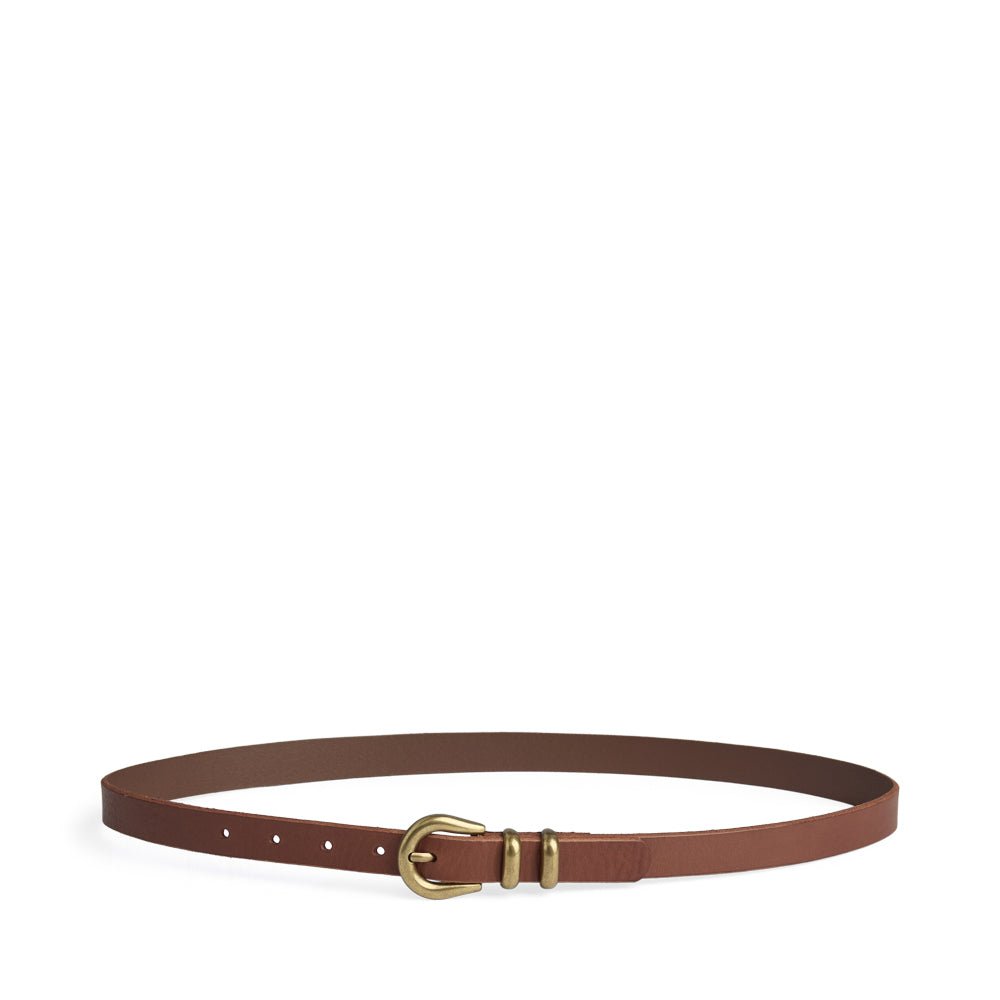 ScarletMBG Belt Cognac w/Br. Gold - Markberg - My Milou