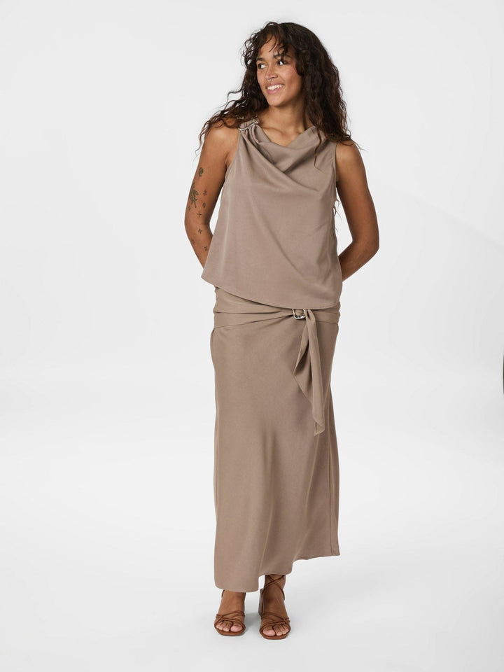 Scotta Dull Sateen Toppi Dark Taupe - Neo Noir - My Milou