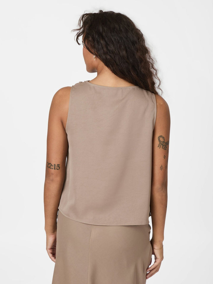 Scotta Dull Sateen Toppi Dark Taupe - Neo Noir - My Milou